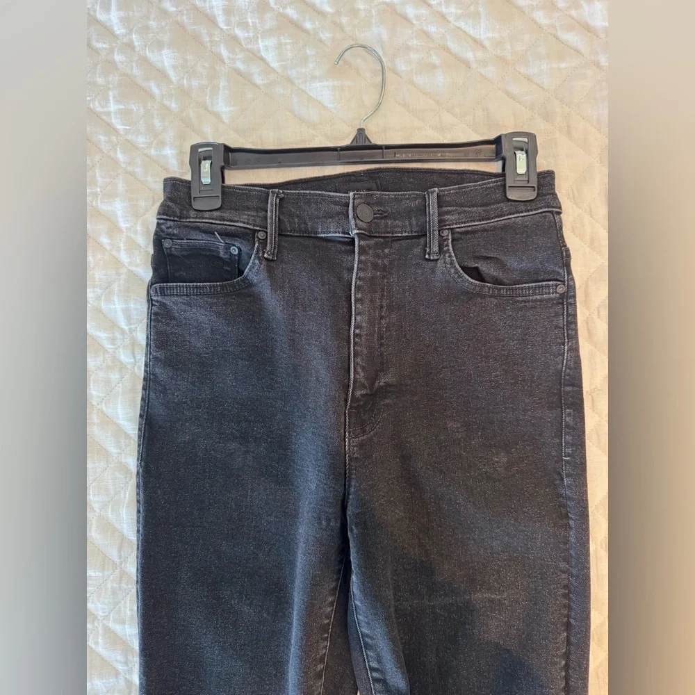 MOTHER Black Lace Detail Jeans - Picture 7 of 13